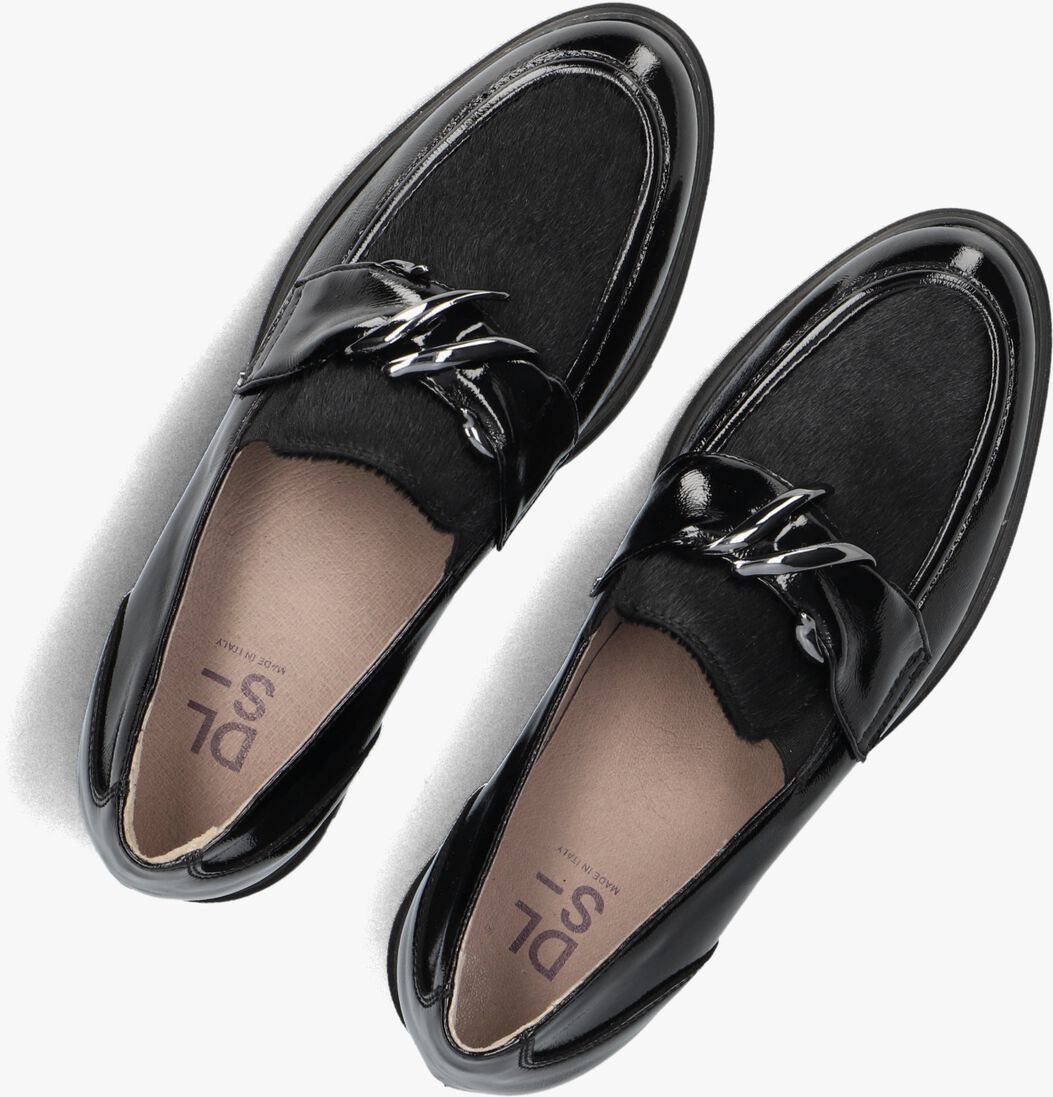 zwarte dl sport loafers 6766