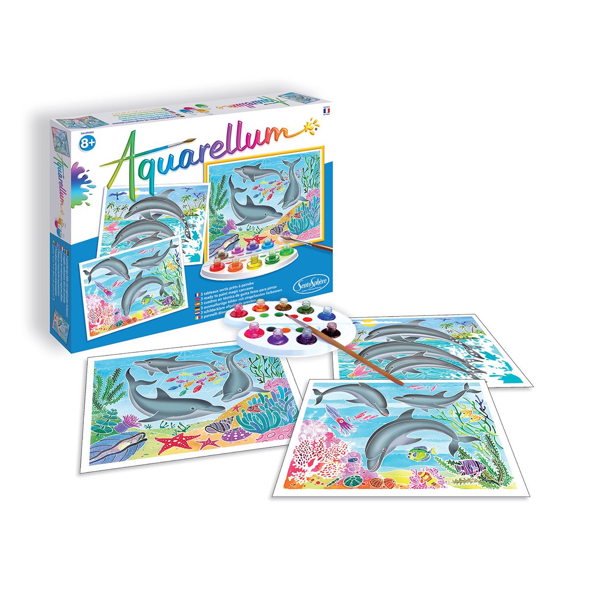 Aquarellum Dauphins