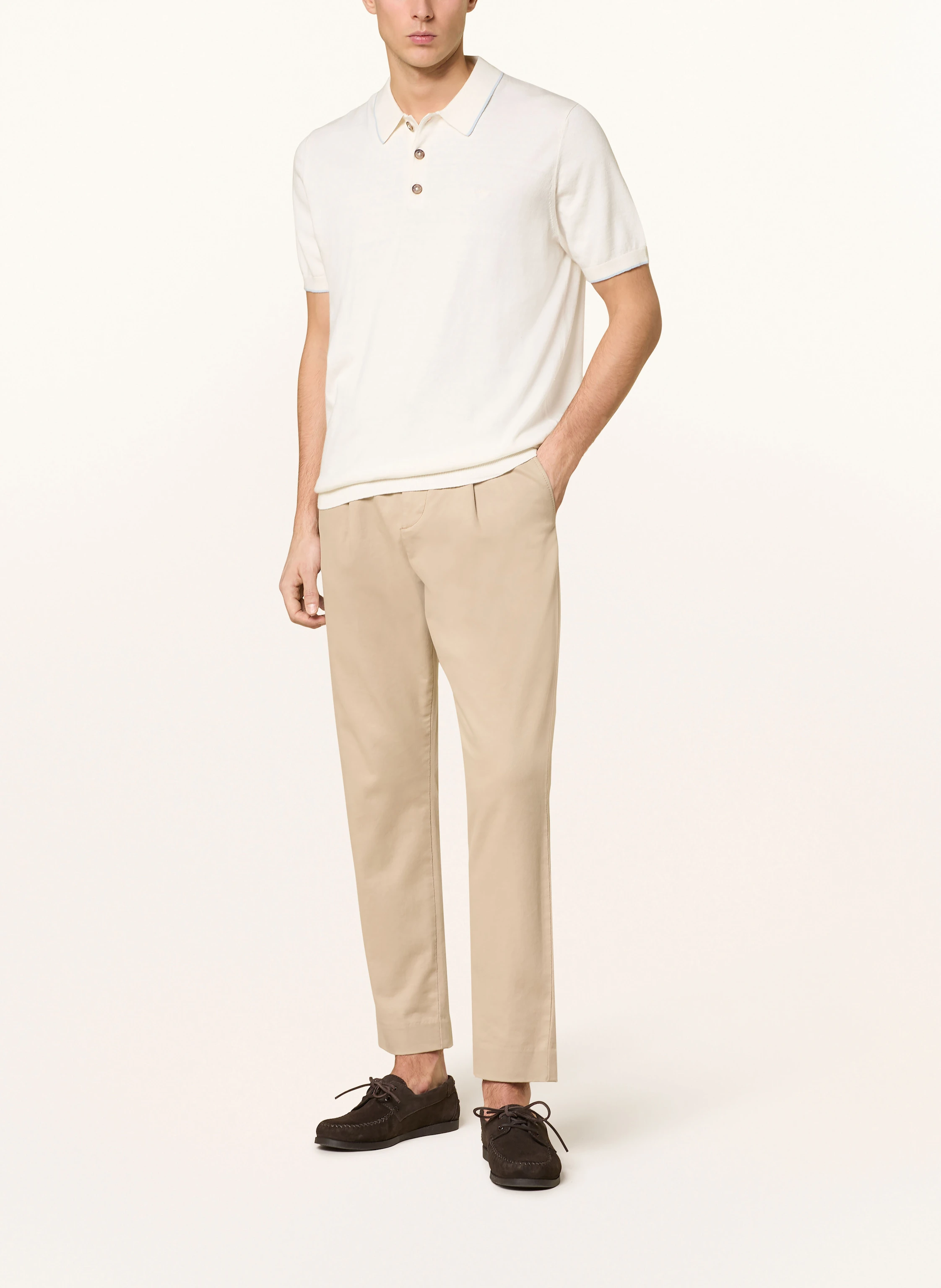 FYNCH-HATTON Strick-Poloshirt