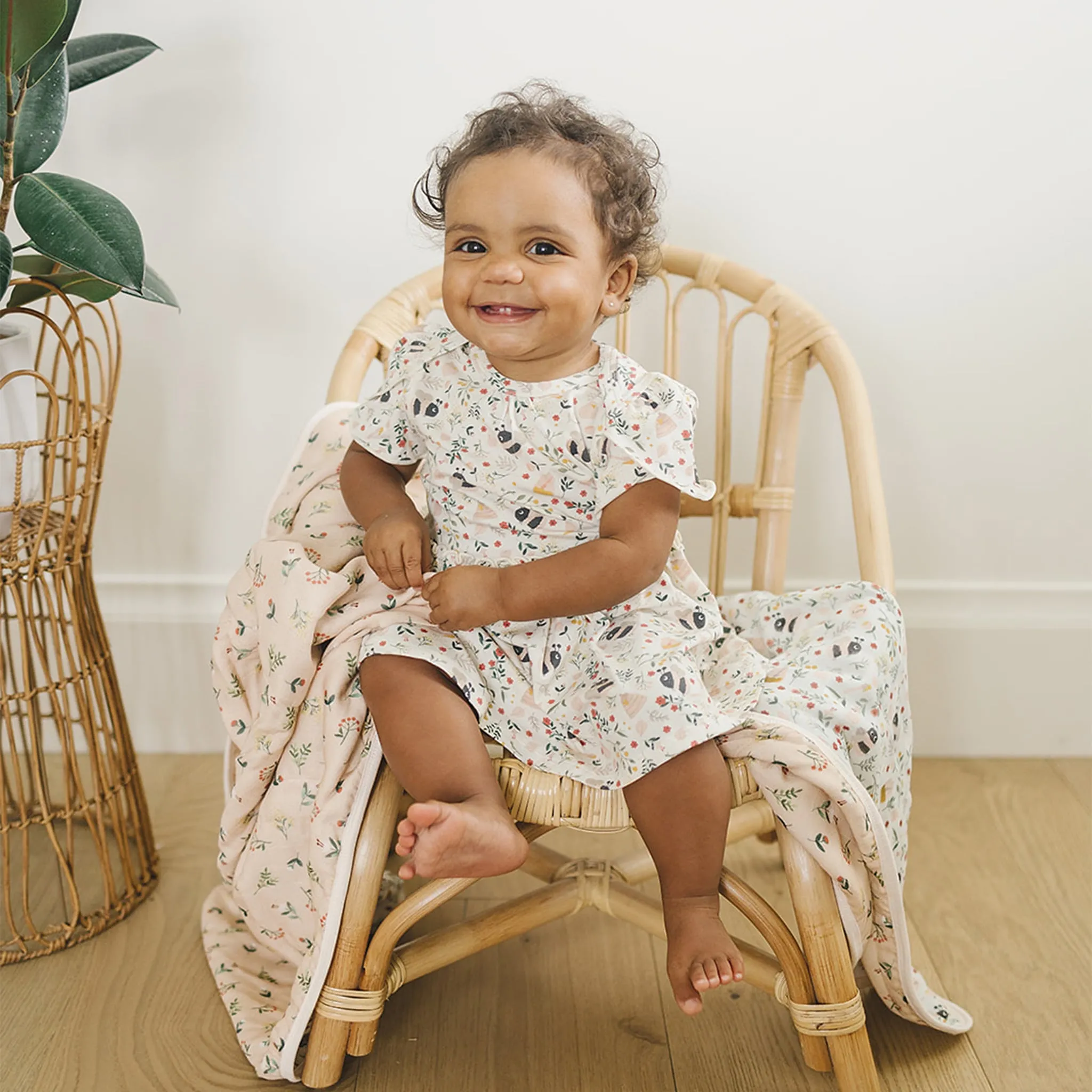 Loulou Lollipop Robe Abeille 0-24mois