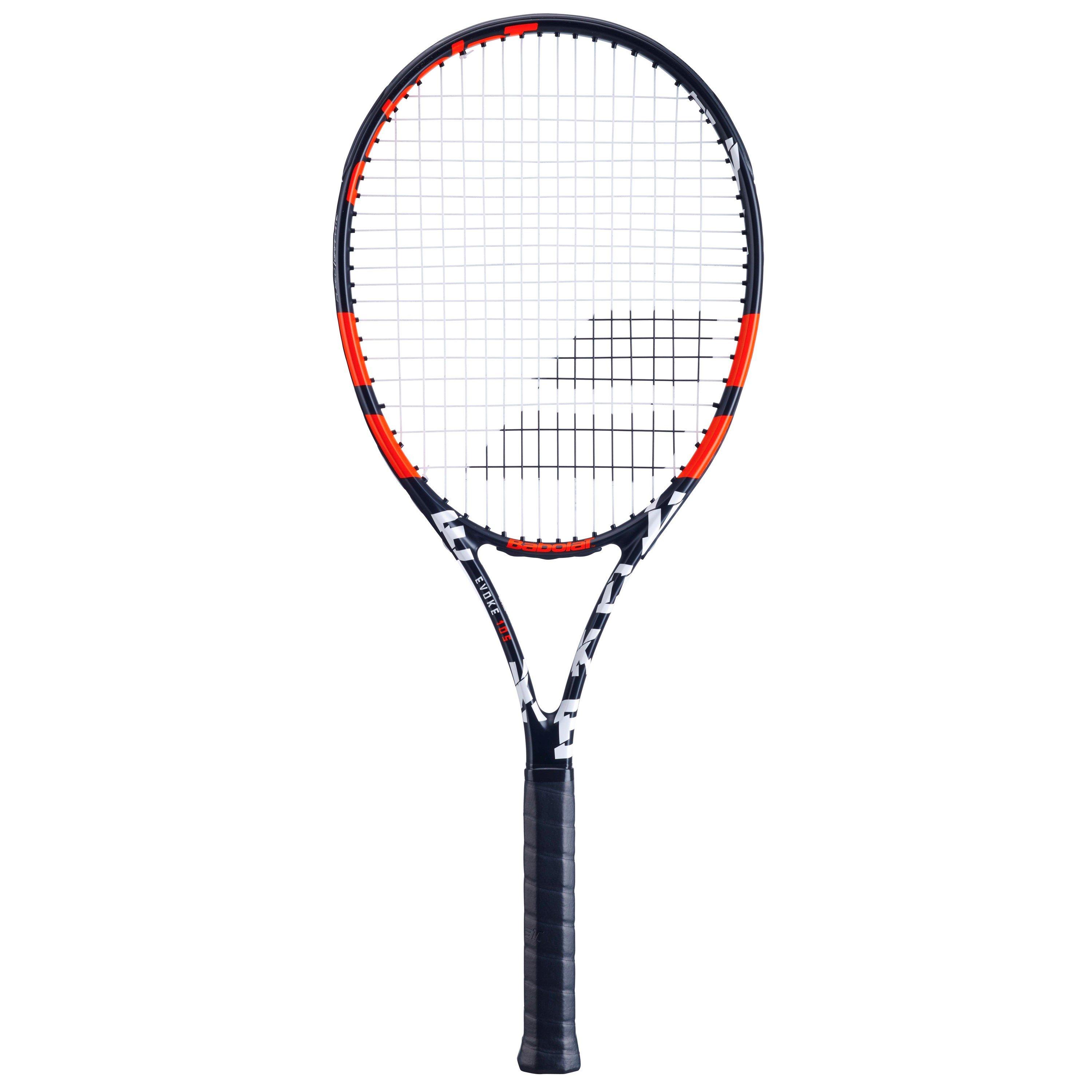 Babolat Evoke 105 Strung Tennis Racket Adults