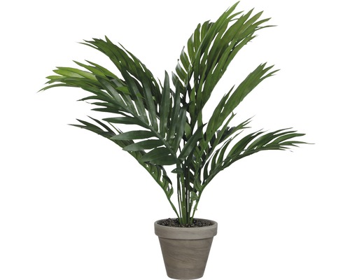 Kunstpalm, goudpalm, arecapalm, Ø 60 cm, H 45 cm, groen