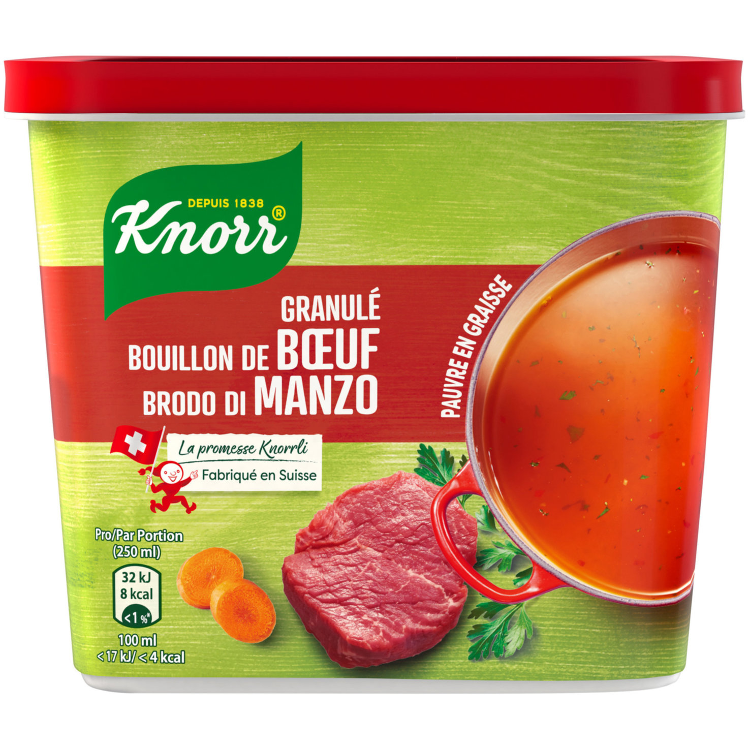 Knorr Rinds-Bouillon fettfrei