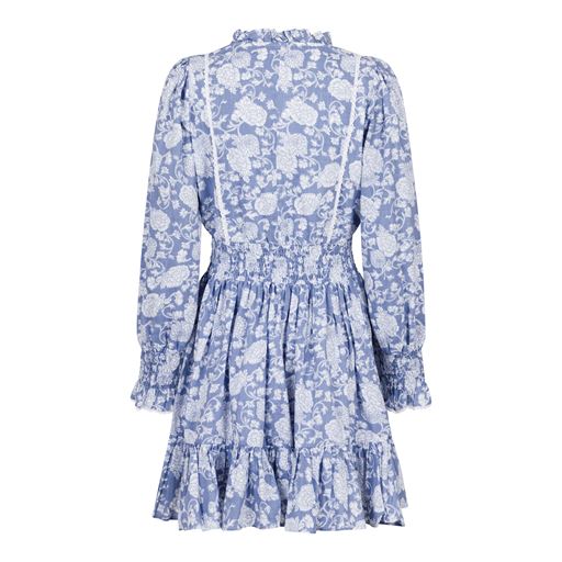 Neo Noir Daffodil Belle Flower Kjole, Light Blue, 42