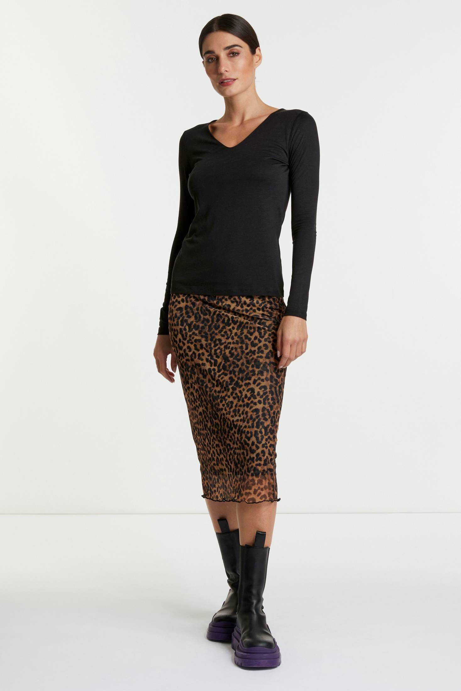 Rich & Royal| Damen Langarmshirt ECOVERO LONGSLEEVE