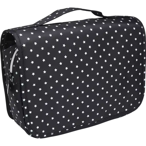 Damen Organizer schwarz mit Sternchen