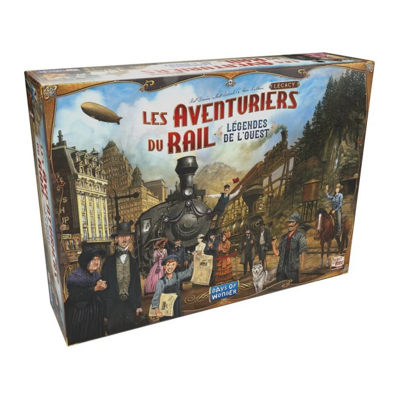 Les Aventuriers du Rail Legacy : Légendes de l’Ouest