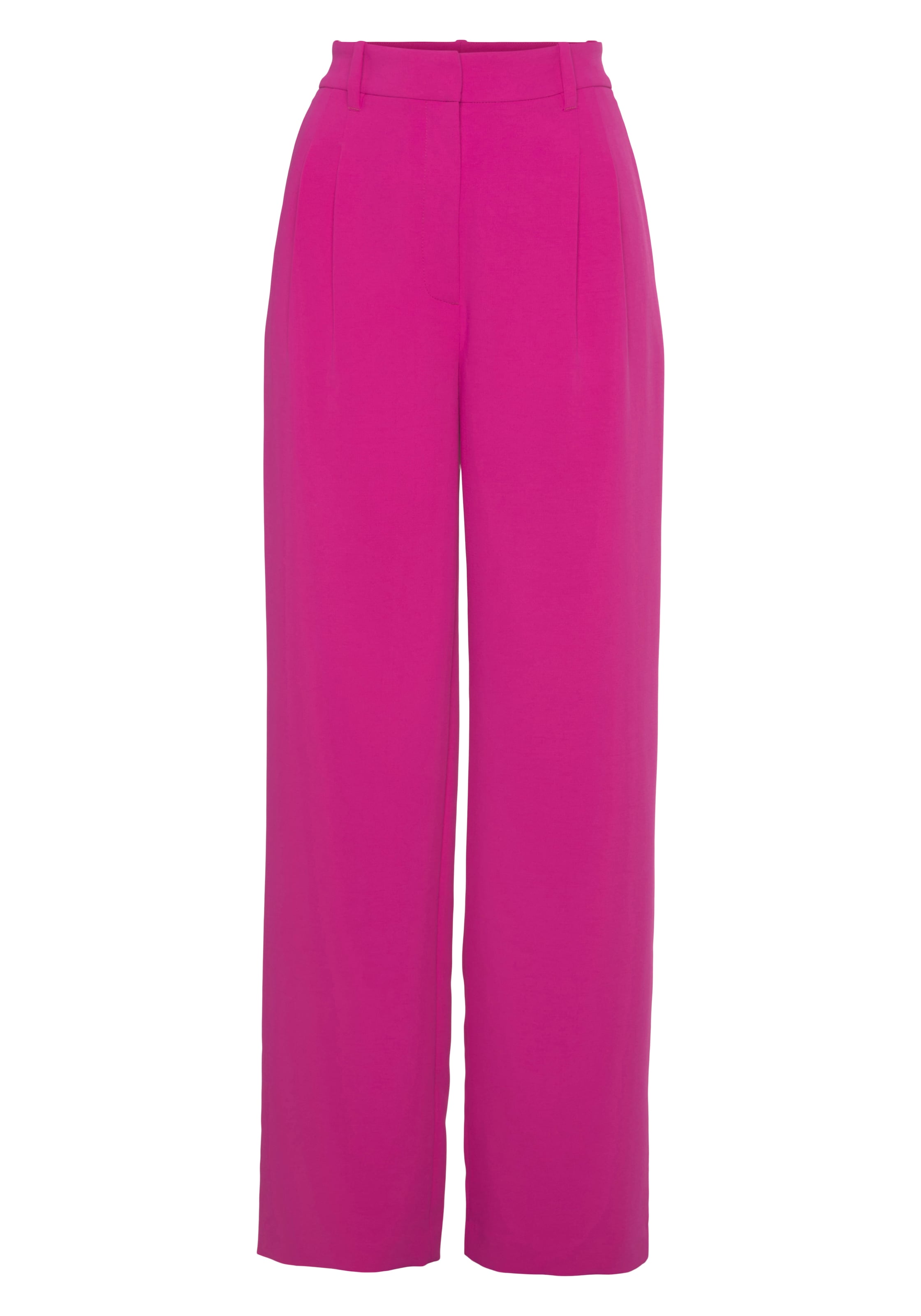 LASCANA Anzughose  im Business-Look, elegante Stoffhose mit Taschen und Bundfalten
