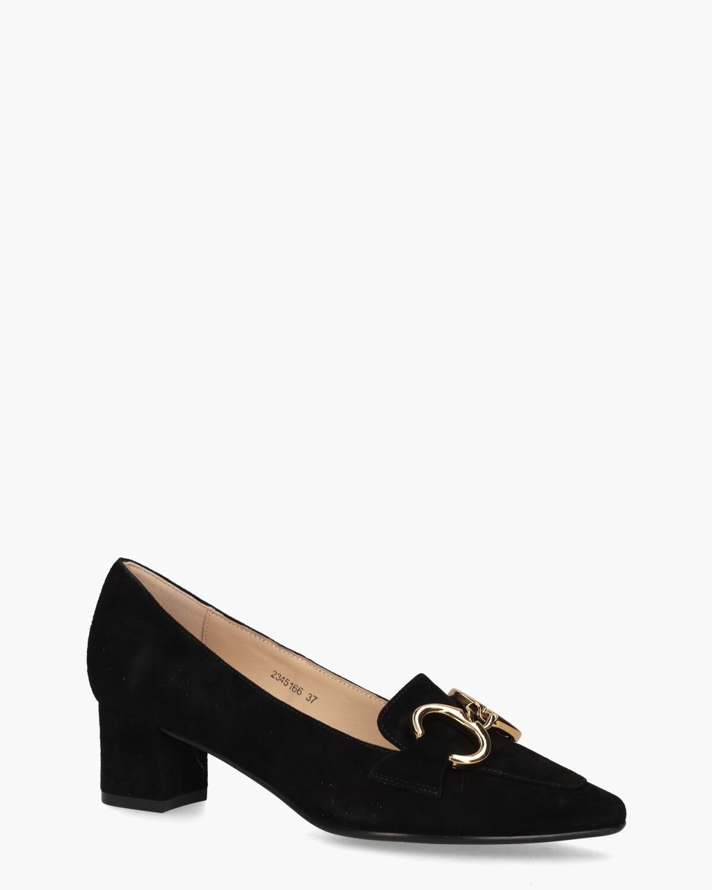 Di Lauro Saskia Zwart Damesloafers