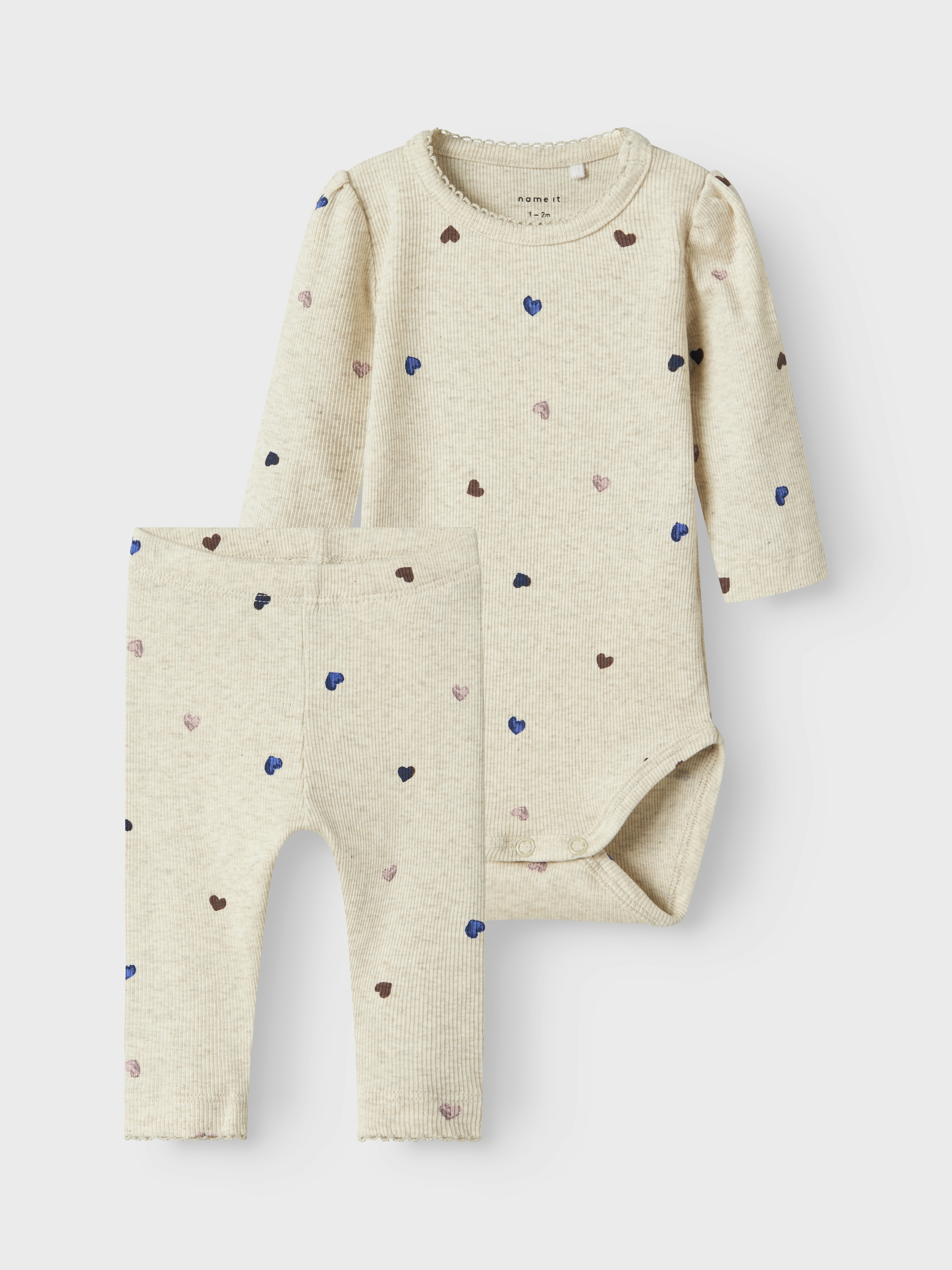 Name It Body »NBFNUTTI LS BODY SET«, 2 Stk.