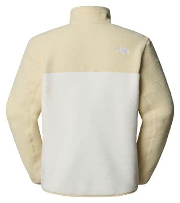 Polaire Homme The North Face Yumiori 1/4 Zip Beige/Blanc