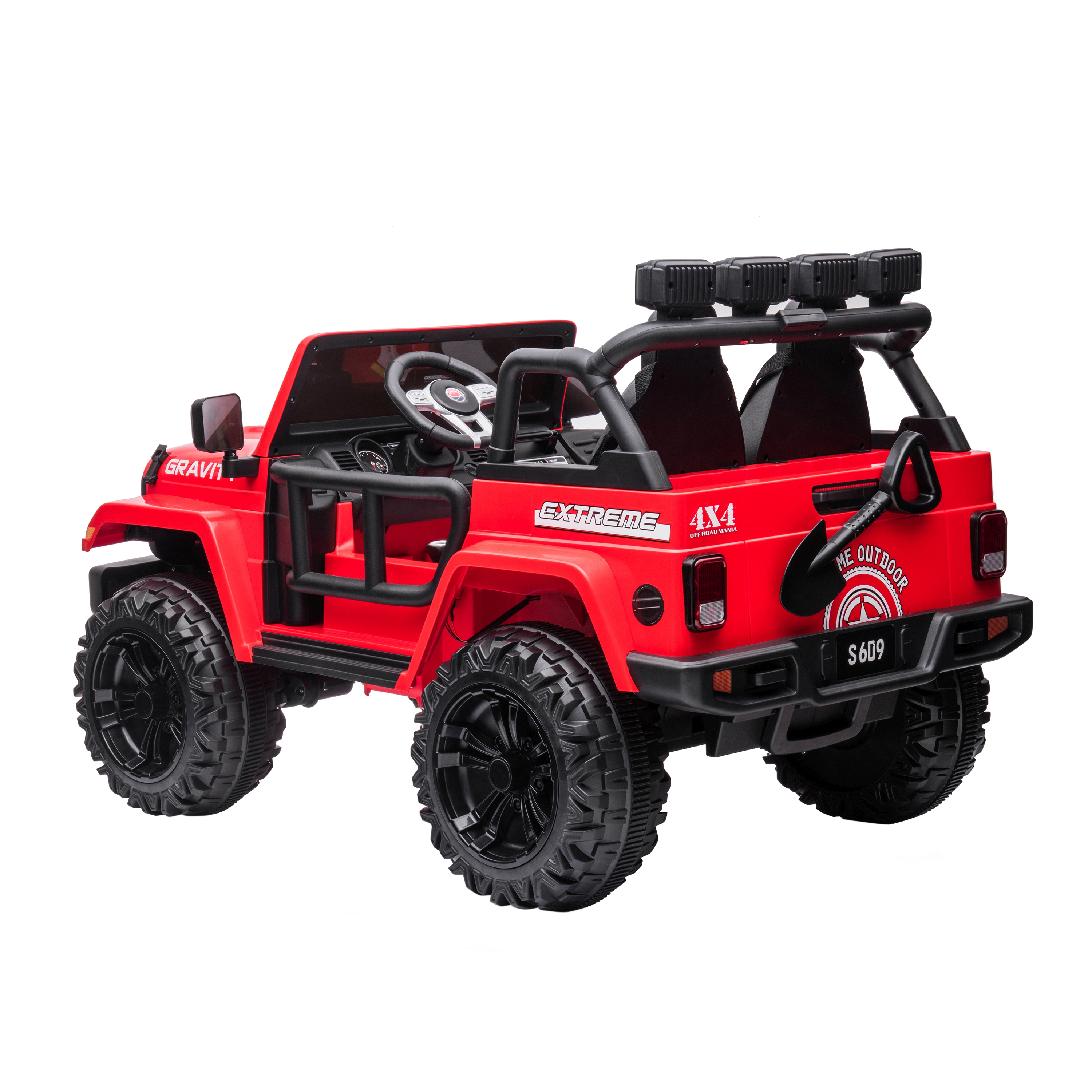 Elektroauto Kinder Off-Roader rot