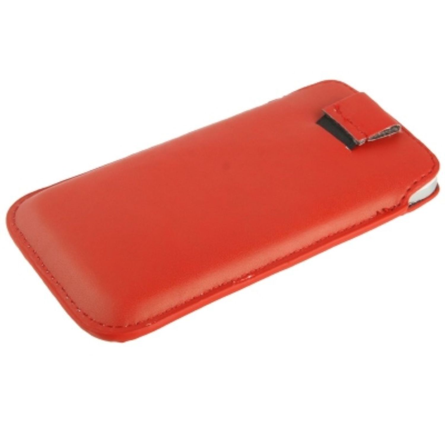 Handyhülle Tasche Slide für Handy Samsung Galaxy S5 / S5 Neo Rot