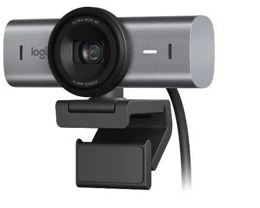 Logitech Master Series MX Brio - Live streaming-kamera - farve - 8,5 MP - 3840 x 2160 - 4K, 1080p - audio - USB-C