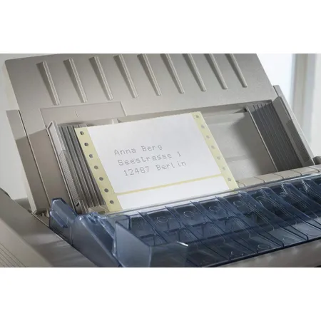 Avery Zweckform 5101 Computer Etiketten 88,9 x 23 mm, 1 Pack/6.000 Etiketten, weiß