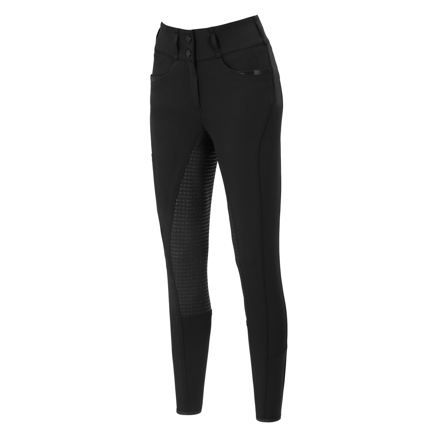PIKEUR Gesäßeinsatz-Reithose Sebiha Grip Selection - black