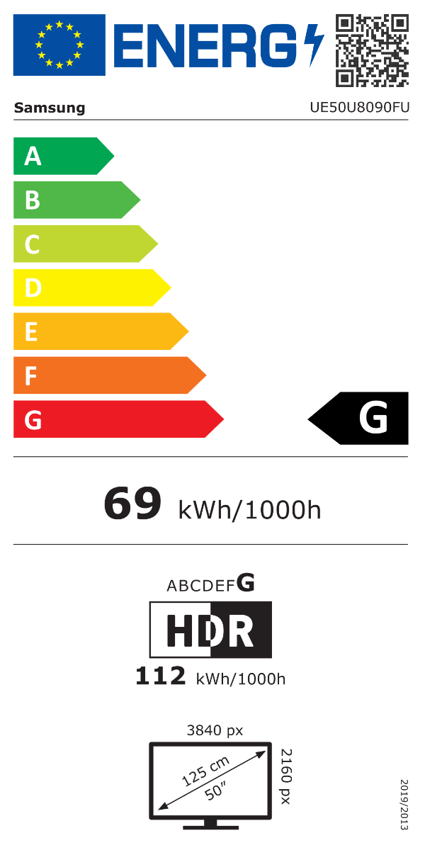Samsung UE50U8090FUXXN - LED - 50