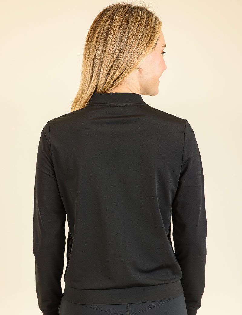 HBT BASICS ESSENTIELS | KIMY BLOUSON UNI BLOUSON FEMME NOIR/NOIR