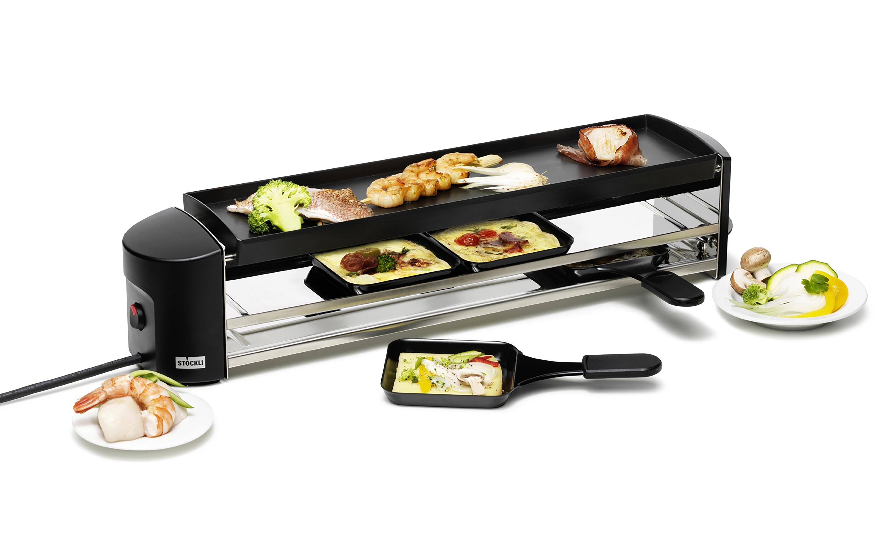 Racletteofen Cheeseboard 4 PersonenRaclette- und Grillgerät für vier Personen