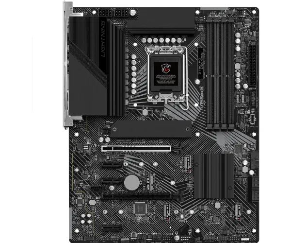 ASRock Z790 PG Lightning - Bundkort - ATX - LGA1700 sokkel - Z790 Chipset - USB-C 3.2 Gen 2x2, USB 3.2 Gen 2, USB 3.2 Gen 1, USB-C 3.2 Gen 1 - 2.5 Gigabit LAN - onboard grafik (CPU påkrævet) - HD Audio (8-kanaler)