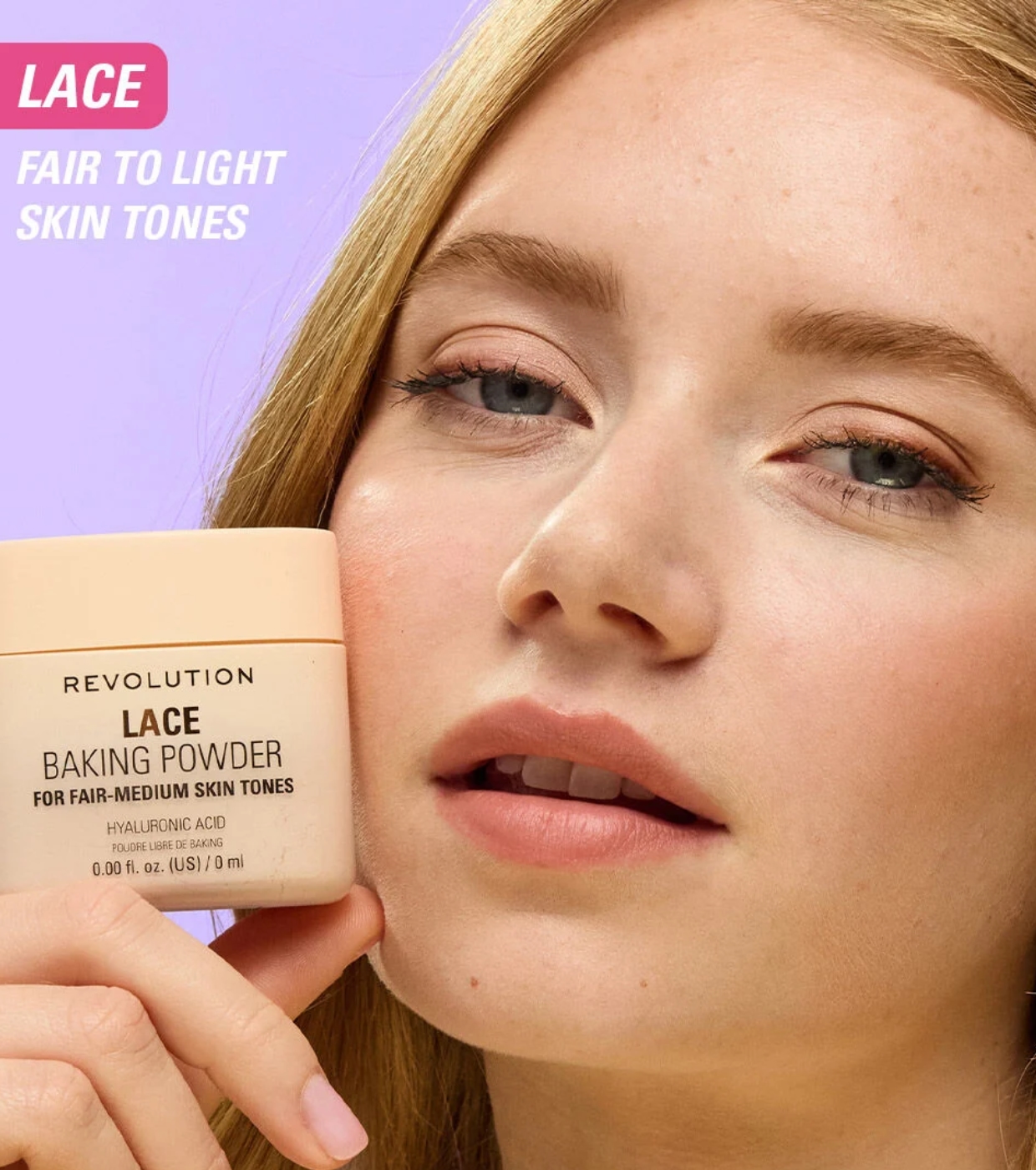 Makeup Revolution - Pó solto para Baking - Lace