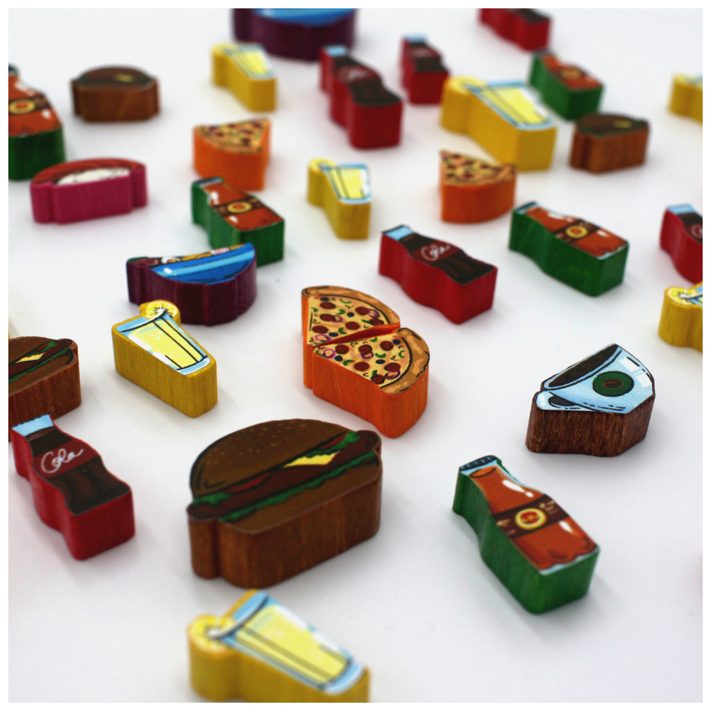 Food Chain Magnate Ketchup - Set d'autocollants