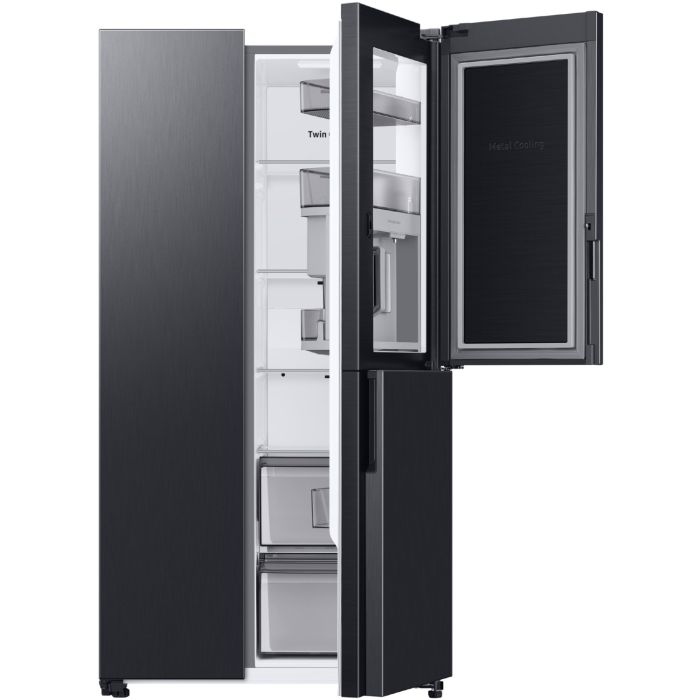 Samsung Side-by-Side RH6ACG892DB1EG Black Steel - Festwasseranschluss