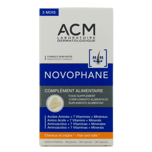 Gélules ongles et cheveux ACM Novophane