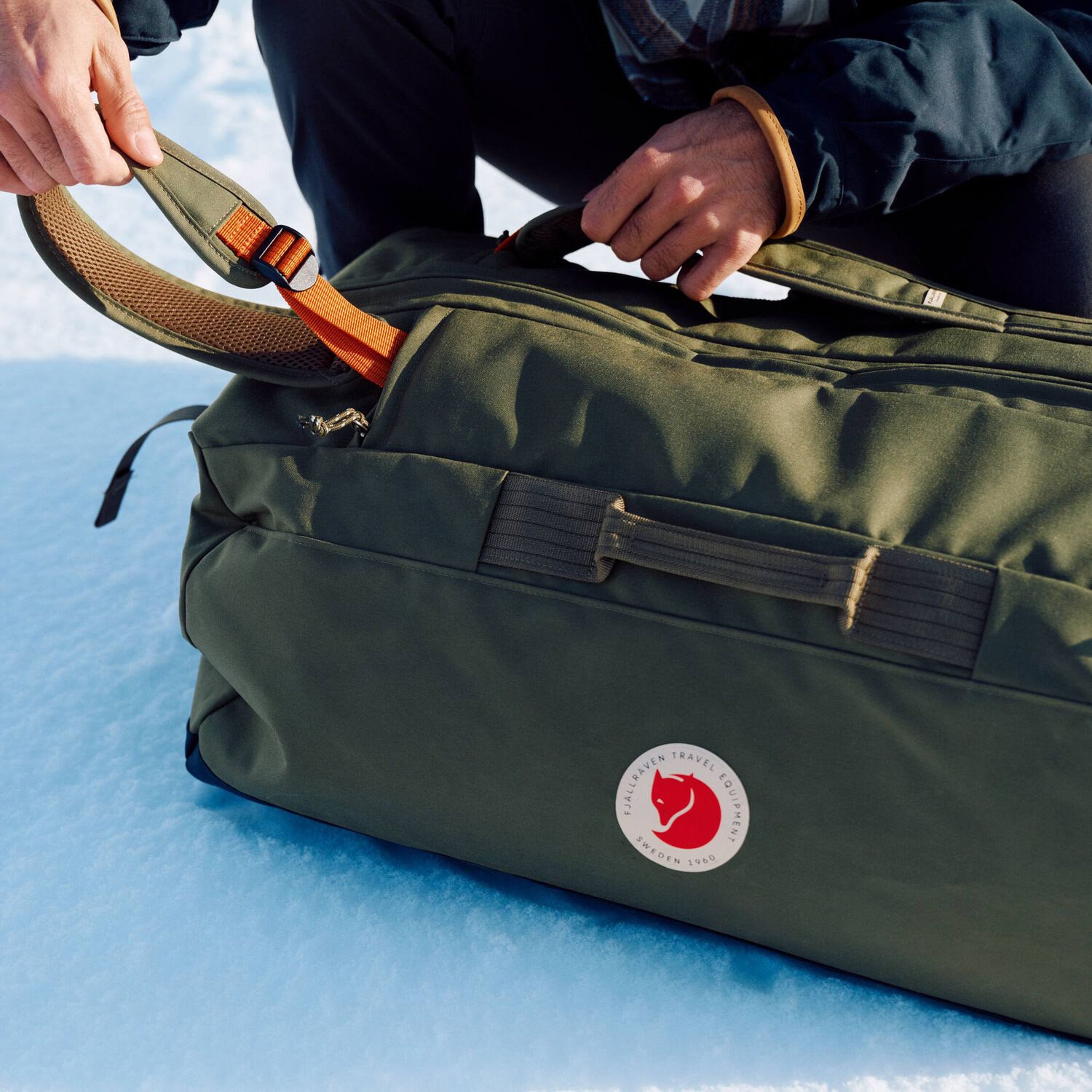 Fjallraven Farden Duffel 80 green