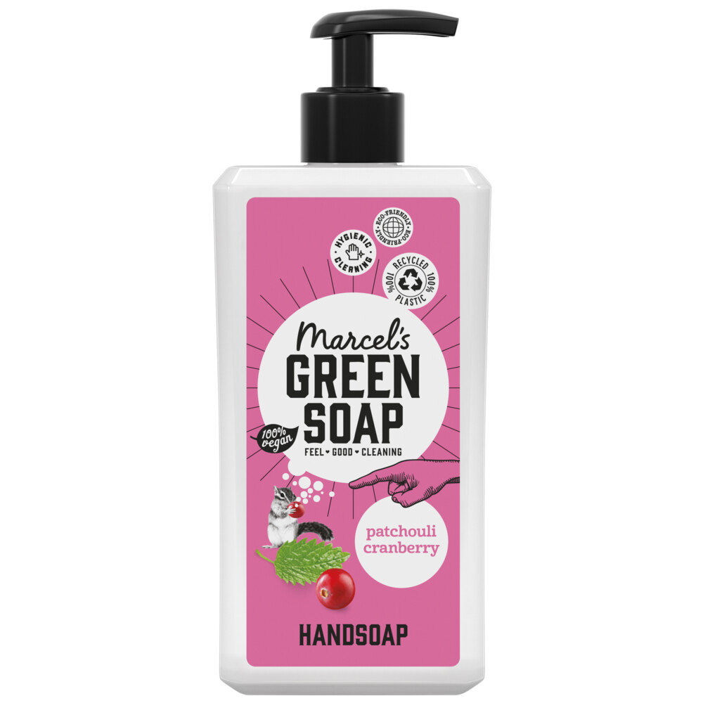 Marcel's Green Soap Handzeep Patchouli & Cranberry500 ml