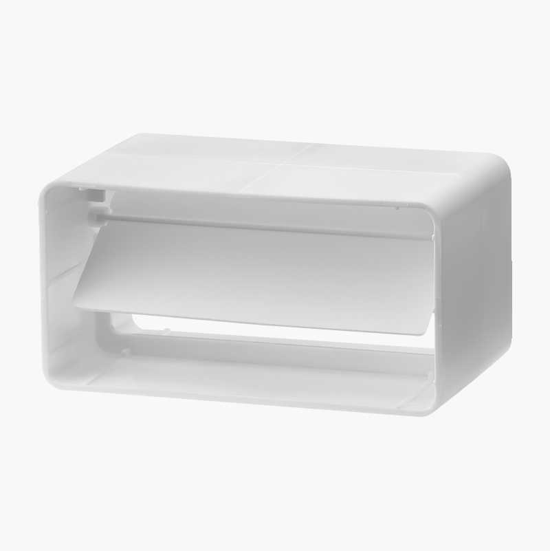 Tilbakeslagsspjeld, 110 x 55 mm