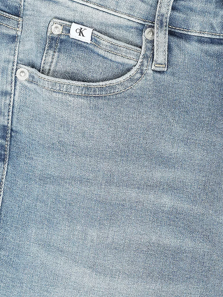 CALVIN KLEIN JEANS Jeans Skinny Fit hellblau