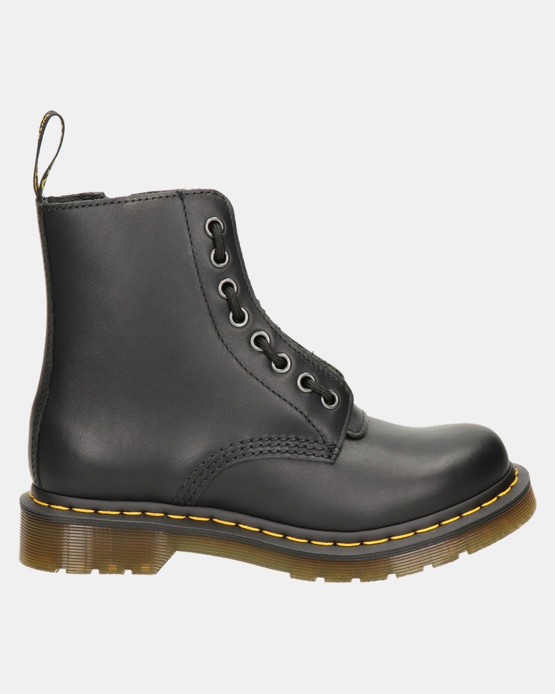 Dr. Martens 1460 Pascal front zip Rits- & gesloten boots  - zwart