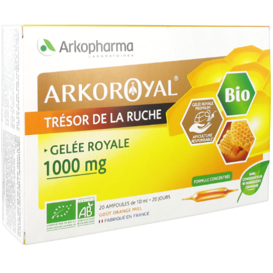 ArkoRoyal Gelée Royale 1000mg ampoules