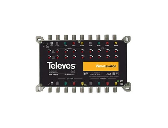 TELEVES - Amplificateur antenne Multiswitch msw 9x9 g27/25db vs110