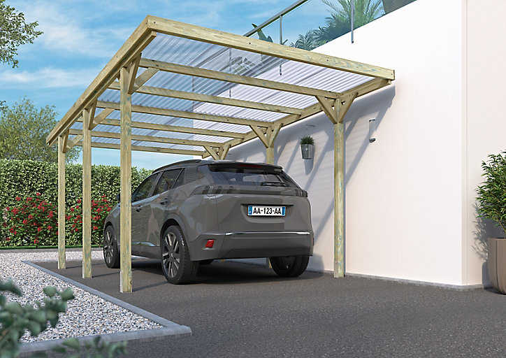 Carport bois Jean