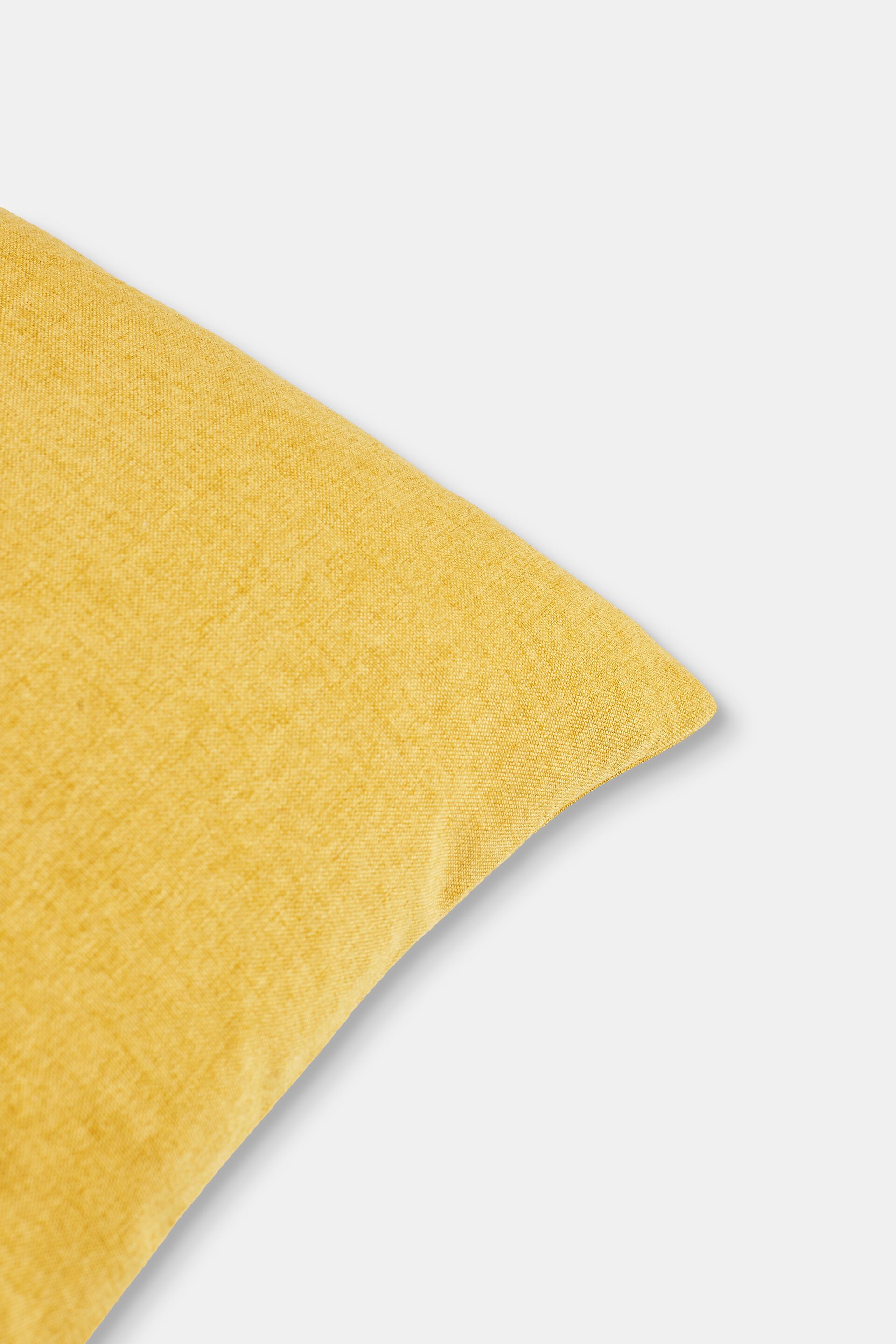 Housse de coussin en mélange de matières à teneur en micro velours