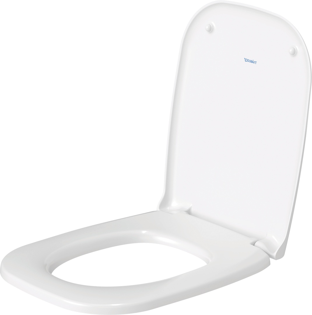 Duravit D-Code toiletzitting compact wit glans