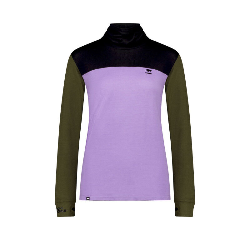 Yotei Merino High Neck - Maillot thermique laine mérinos femme