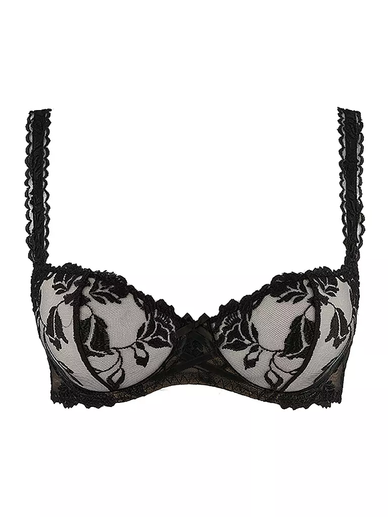 AUBADE BH mit Bügel  Halfcup SOFTESSENCE schwarz schwarz