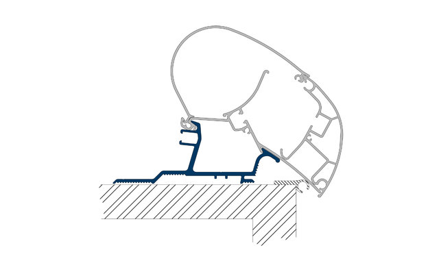 Dometic PR-Adapt Adapter für Dachmarkisen PW 2000 und PW 2500