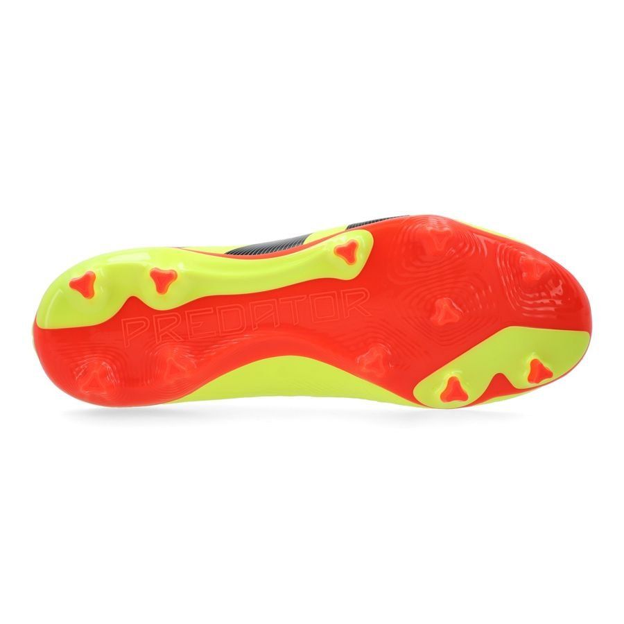 adidas Predator League Laceless FG Energy Citrus - Jaune/Noir/Blanc