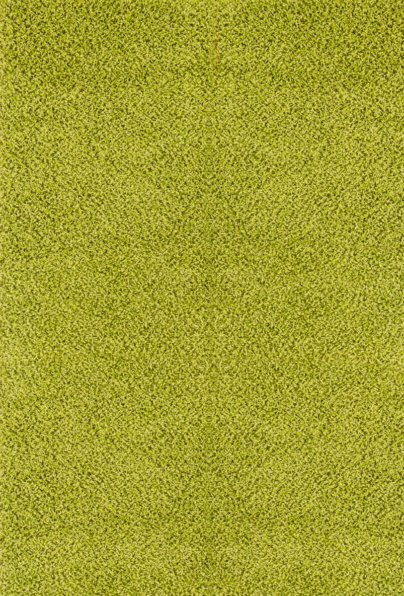 Modern hoogpolig shaggy vloerkleed, groen, 120x170 cm, LILLY