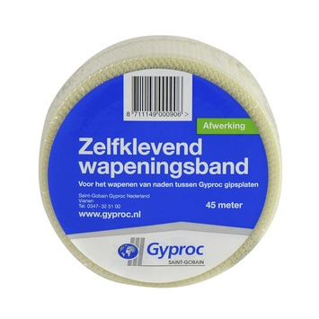 Gyproc zelfklevend wapeningsband 45 meter