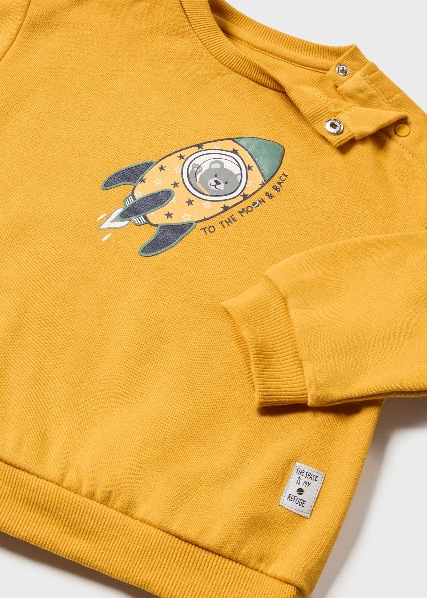 Conjunto de moletom infantil de 3 peças