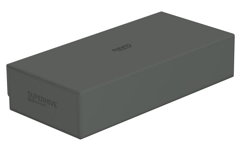 Kartenbox XenoSkin Superhive 550+ GrauHochwertige Box für Sammelkarten in Standardgrösse