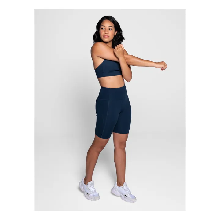 Girlfriend Collective Brassière Topanga | Bleu nuit