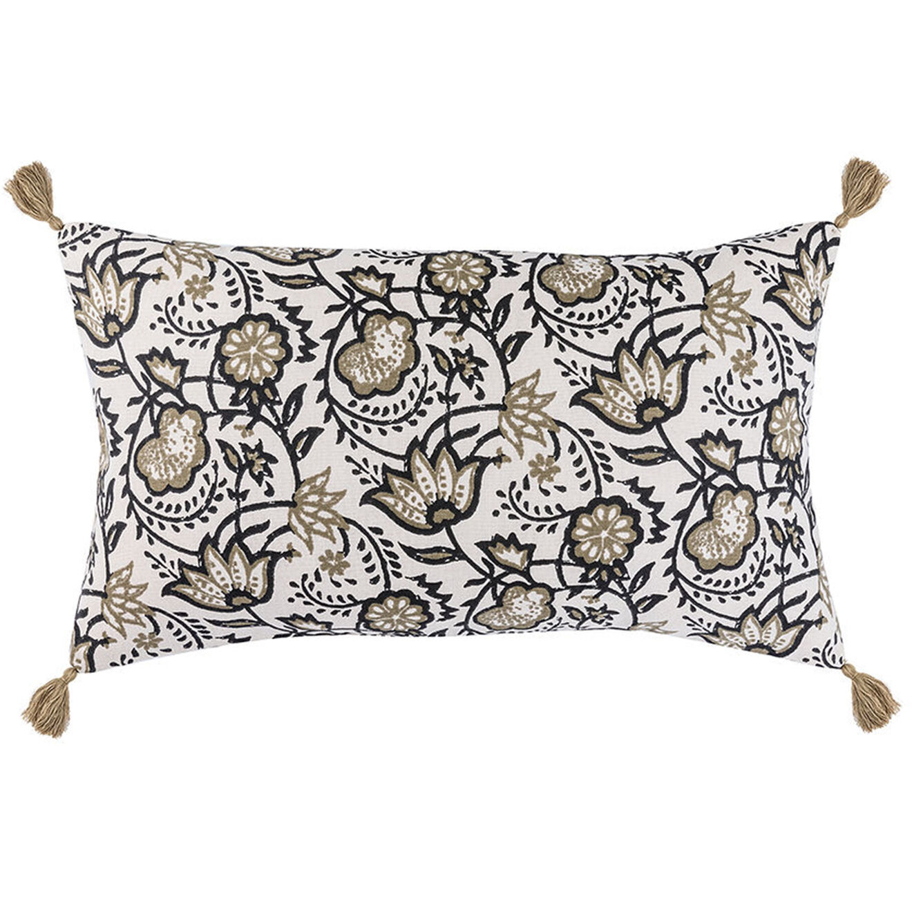 Febronie Housse de coussin Carma taupe
