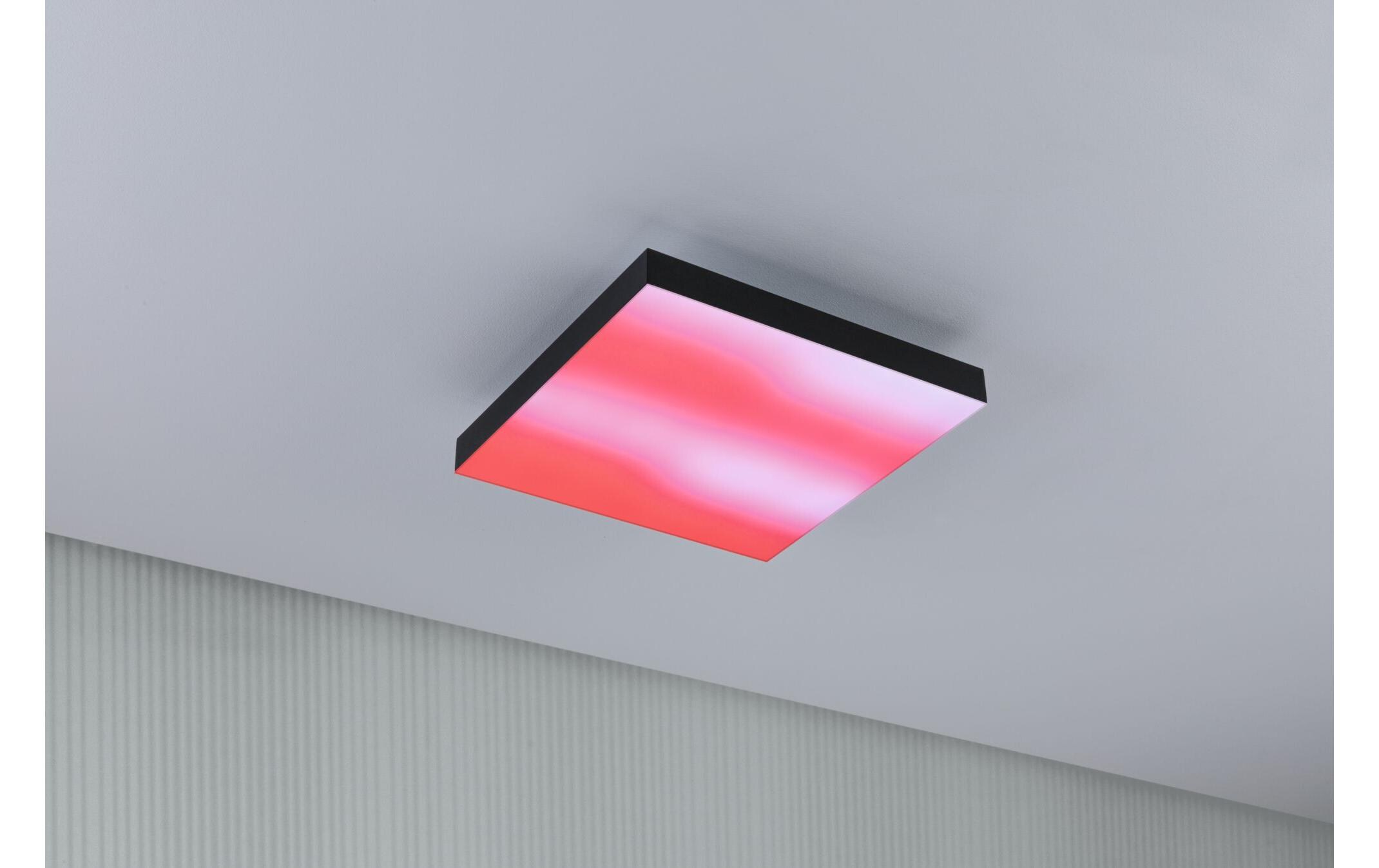 Deckenleuchte LED Panel Velora Rainbow, 13.2W, RGBW, SchwarzLED Panel