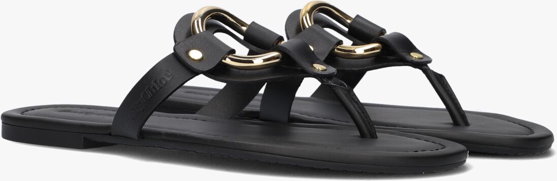 SEE BY CHLO\u00C9 zwarte see by chlo&eacute; teenslippers hana